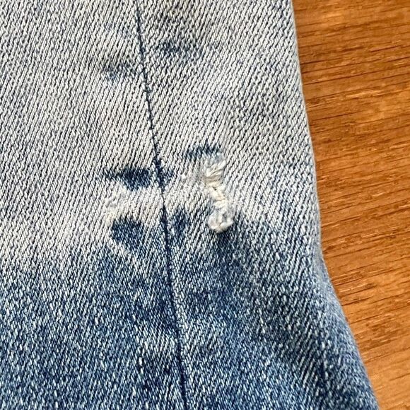 Rag & Bone Jeans Women's Size 27 The Skinny Portland Light Wash Raw Hem - Picture 5 of 13